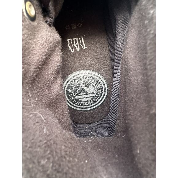 Converse Gore-Tex Chuck Taylor All Star 566155C Women’s SZ 8 Black Leather High - Picture 12 of 12